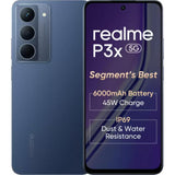 Realme P3X 5G 17.07 Centimeter (6.72) 50MP Omnivision OV50D & 8 MP Front Camera Full HD+ 120Hz Eye Comfort LCD Display Mediatek Dimensity 6400 5G 6nm Octa Core Processor Smartphones Mobile
