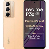 Realme P3X 5G 17.07 Centimeter (6.72) 50MP Omnivision OV50D & 8 MP Front Camera Full HD+ 120Hz Eye Comfort LCD Display Mediatek Dimensity 6400 5G 6nm Octa Core Processor Smartphones Mobile