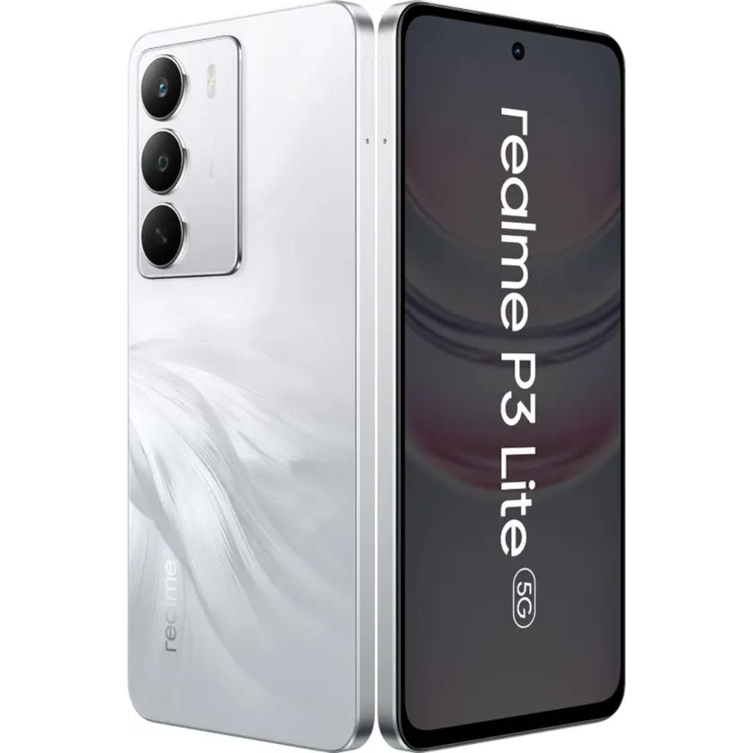 Realme P3 Lite 5G 16.94 Centimeter (6.67) 32MP Galaxycore GC32E2 AF Rear Camera 8MP Front Camera 120Hz Eye Comfort HD+ Display MediaTek Dimensity 6300 6nm Octa Core Processor Smartphones Mobile