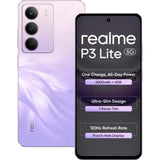Realme P3 Lite 5G 16.94 Centimeter (6.67) 32MP Galaxycore GC32E2 AF Rear Camera 8MP Front Camera 120Hz Eye Comfort HD+ Display MediaTek Dimensity 6300 6nm Octa Core Processor Smartphones Mobile