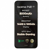 Realme P4R 5G 17.30 Centimeter (6.81) 50MP+2MP Dual Rear Camera 8MP Front Camera 144Hz HD+ LCD Display MediaTek Dimensity 6300 Octa Core Processor Smartphones Mobile