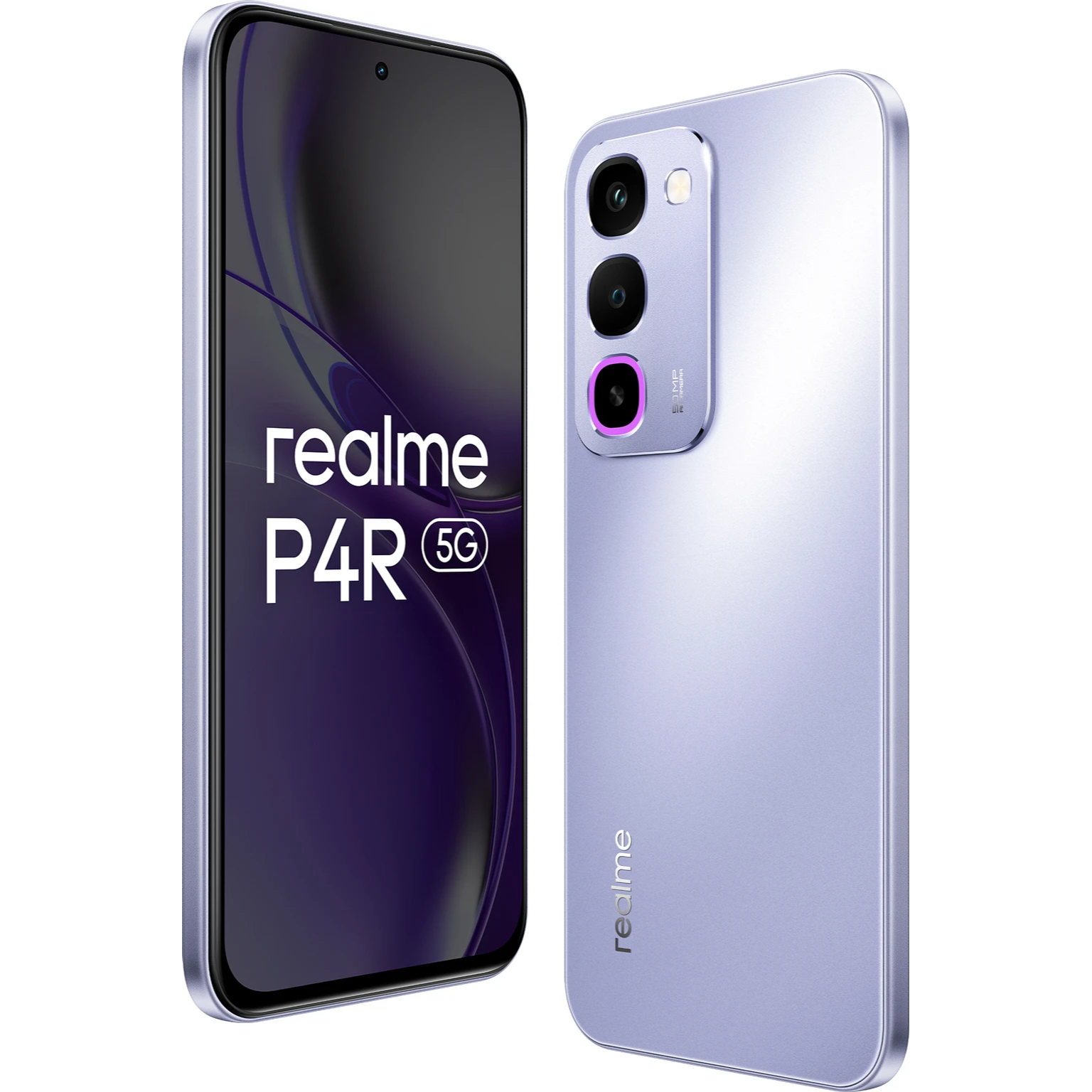 Realme P4R 5G 17.30 Centimeter (6.81) 50MP+2MP Dual Rear Camera 8MP Front Camera 144Hz HD+ LCD Display MediaTek Dimensity 6300 Octa Core Processor Smartphones Mobile
