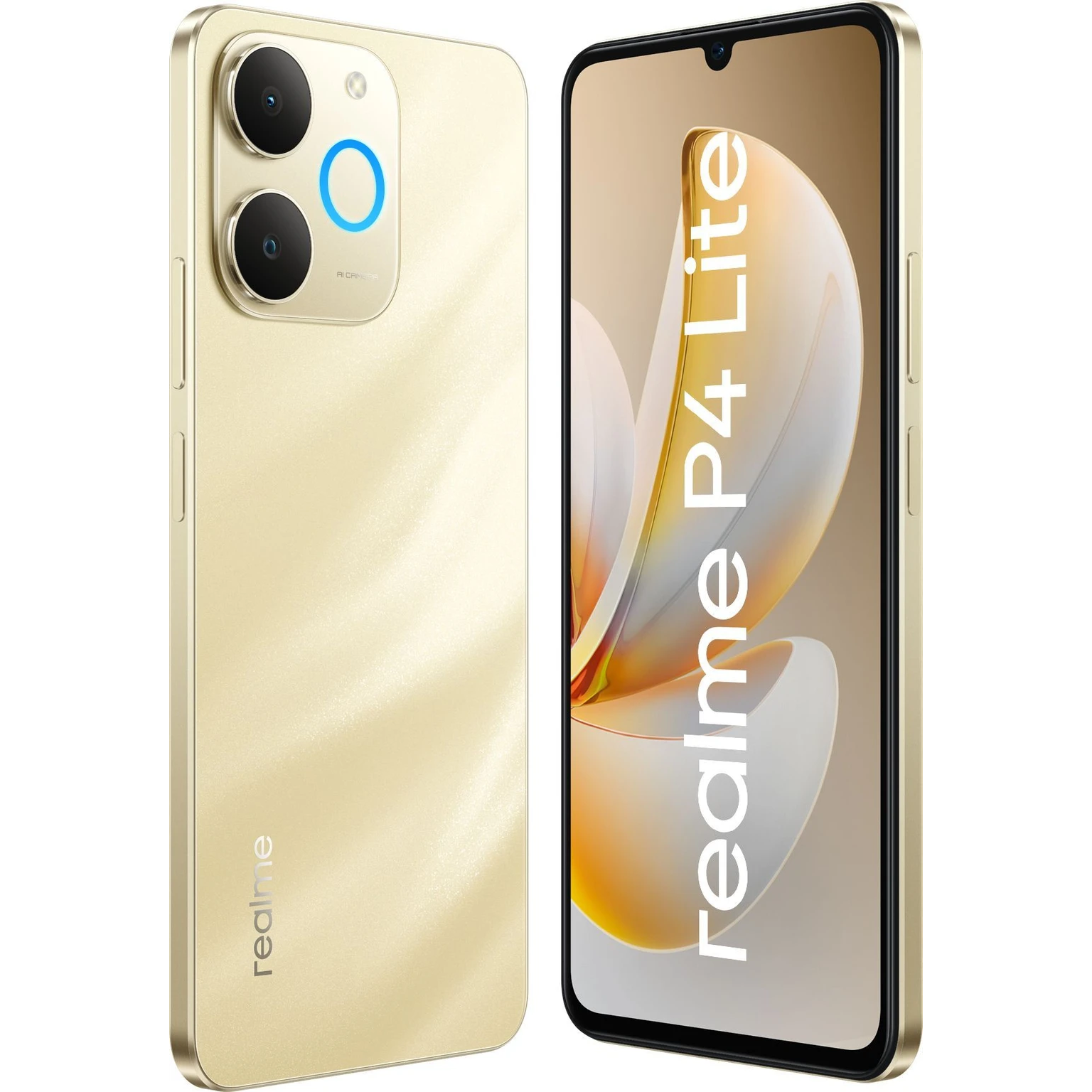 Realme P4 Lite 4G 17.13 Centimeter (6.74) OV13B10 13MP Rear Camera SC520CS  5MP Front Camera 90Hz HD+ LCD Display Unisoc T7250 Octa Core Processor Smartphones Mobile