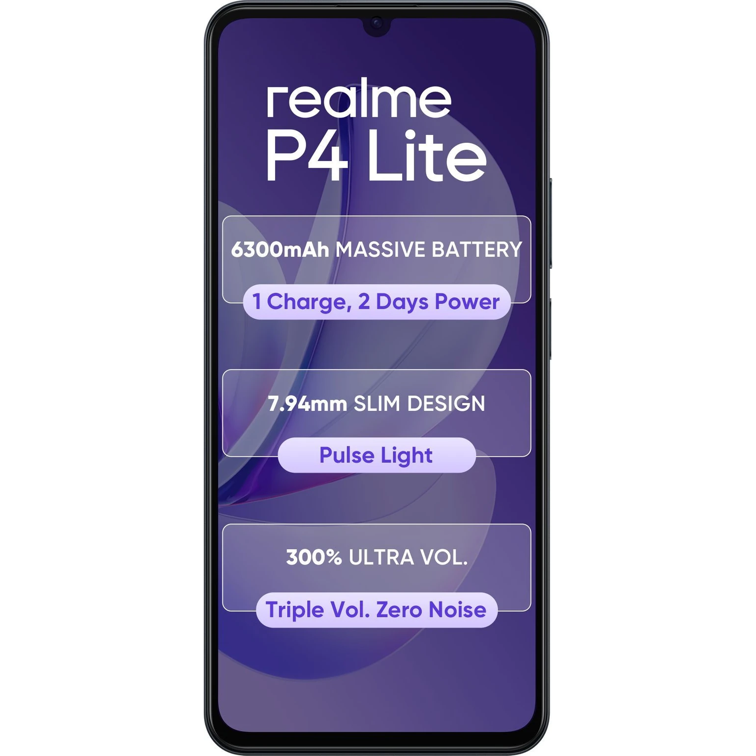 Realme P4 Lite 4G 17.13 Centimeter (6.74) OV13B10 13MP Rear Camera SC520CS  5MP Front Camera 90Hz HD+ LCD Display Unisoc T7250 Octa Core Processor Smartphones Mobile