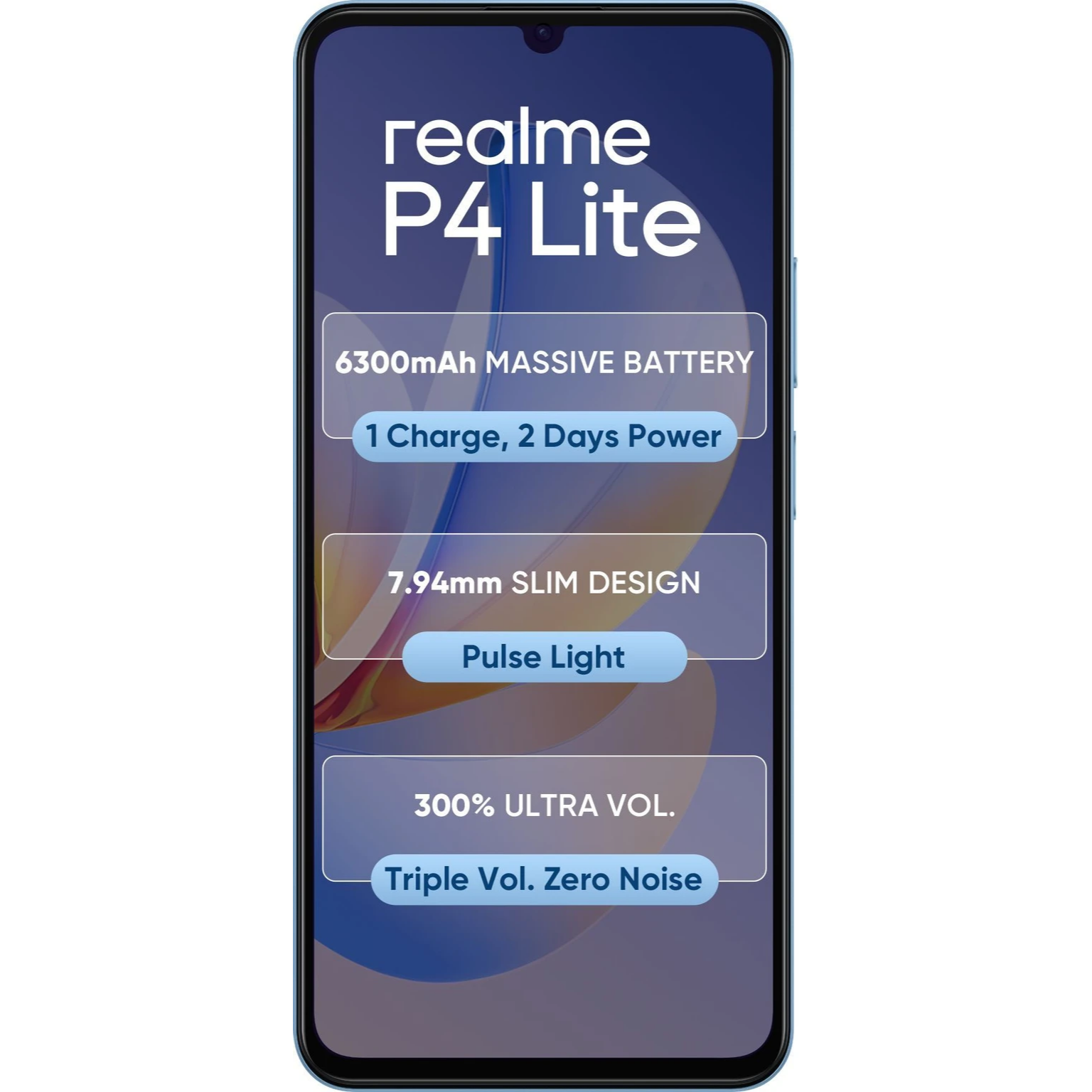 Realme P4 Lite 4G 17.13 Centimeter (6.74) OV13B10 13MP Rear Camera SC520CS  5MP Front Camera 90Hz HD+ LCD Display Unisoc T7250 Octa Core Processor Smartphones Mobile