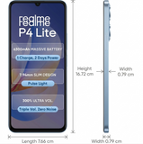 Realme P4 Lite 4G 17.13 Centimeter (6.74) OV13B10 13MP Rear Camera SC520CS  5MP Front Camera 90Hz HD+ LCD Display Unisoc T7250 Octa Core Processor Smartphones Mobile