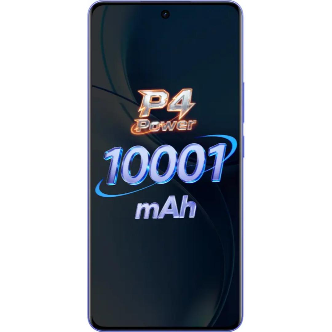 Realme P4 Power 5G 17.27 Centimeter (6.80) 50MP Sony IMX882 + 8MP Ultra Wide Dual Rear Camera 16MP Front Camera 144Hz Full HD+ 600nits Flexible Curved AMOLED Display MediaTek Dimensity 7400 Ultra 5G Octa Core Processor Smartphones Mobile