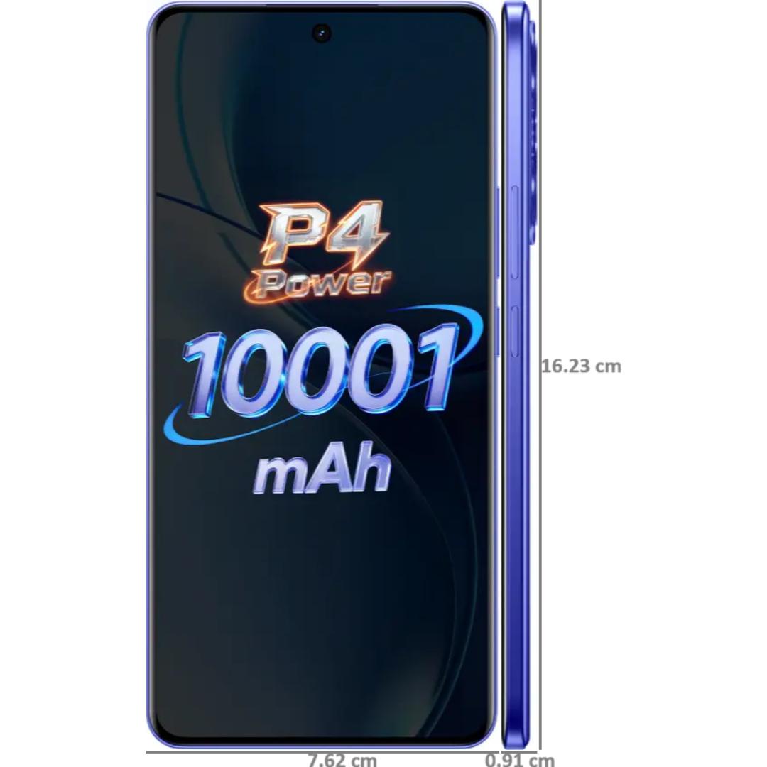 Realme P4 Power 5G 17.27 Centimeter (6.80) 50MP Sony IMX882 + 8MP Ultra Wide Dual Rear Camera 16MP Front Camera 144Hz Full HD+ 600nits Flexible Curved AMOLED Display MediaTek Dimensity 7400 Ultra 5G Octa Core Processor Smartphones Mobile