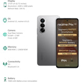 Realme P4x 5G 17.07 Centimeter (6.72) 50MP + 2MP Dual Rear Camera 8MP Front Camera 144Hz Full HD+ 1000nits Sunlight LCD Display Mediatek Dimensity 7400 Ultra 5G Octa Core Processor Smartphones Mobile