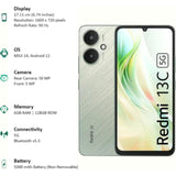 Redmi 13C 5G 6GB RAM 128GB ROM 17.11 Centimeter (6.74) Powerful MediaTek Dimensity 6100+ 5G Octa Core Processor HD+ Display 50MP Rear Camera, 5MP Front Camera Smartphones Mobile