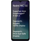 Redmi 14C 5G 17.47 Centimeter (6.88) 50 MP Rear Camera & 8 MP Front Camera HD+ 120Hz Snapdragon® 4s Gen 2 5G Octa Core Processor Smartphones Mobile