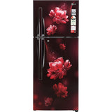 LG 240.0 L GL-S292RSCY.ASCZEBN 2 Star Smart Diagnosis Convertible Smart Inverter Compressor Frost Free Double Door Refrigerator (Scarlet Charm)