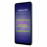 Samsung 17.13 Centimeter (6.74) Galaxy A07 4G HD+ 90 Hz PLS Display Dual Rear Camera 50 MP + 2 MP & 8 MP Front Camera 6 nm MediaTek Helio G99 Octa Core Processor Smartphones Mobile