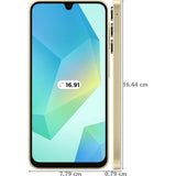 Samsung 16.91 Centimeter (6.7) Galaxy A16 5G Full HD+ 90 Hz Super AMOLED Display Triple Rear Camera 50 MP + 5 MP + 2 MP & 13 MP Front Camera Mediatek Dimensity 6300 Octa Core Processor Smartphones Mobile