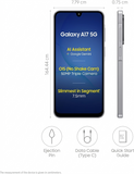 Samsung 17.02 Centimeter (6.7) Galaxy A17 5G Charger in the Box Full HD+ 90 Hz Super AMOLED Display Triple Rear Camera 50 MP + 5 MP + 2 MP & 13 MP Front Camera Samsung Exynos 1330 Octa Core Processor Smartphones Mobile