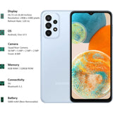 Samsung A23 5G (6/128GB) 6.60 inch Full HD+ Display, Quad Rear Camera 50MP + 5MP + 2MP + 2MP, 8MP Front Camera, Qualcomm Snapdragon 695 (SM6375) Processor, Smartphones Mobile