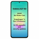 Samsung 16.89 Centimeter (6.65) Galaxy A27 5G 120 Hz Full HD+ Super AMOLED Display Triple Rear Camera 50 MP + 5 MP + 2 MP & 12 MP Front Camera Qalcomm® Snapdragon® 6 Gen 3 Octa Core Processor Smartphones Mobile