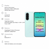 Samsung 16.89 Centimeter (6.65) Galaxy A27 5G 120 Hz Full HD+ Super AMOLED Display Triple Rear Camera 50 MP + 5 MP + 2 MP & 12 MP Front Camera Qalcomm® Snapdragon® 6 Gen 3 Octa Core Processor Smartphones Mobile