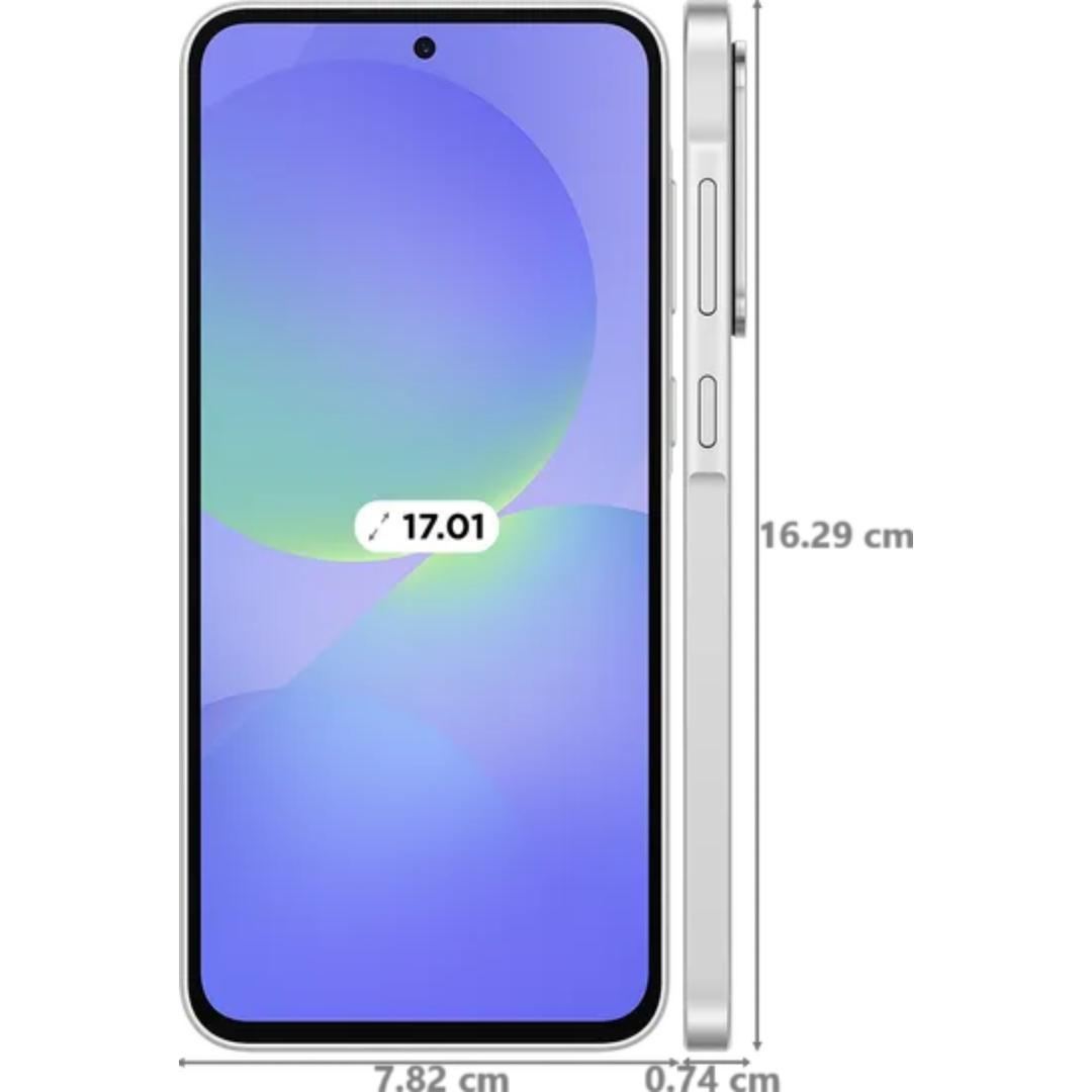 Samsung 17.02 Centimeter (6.7) Galaxy A36 5G Full HD+ 120 Hz Super AMOLED Display Triple Rear Camera 50 MP + 8 MP + 5 MP & 12 MP Front Camera Qualcomm Snapdragon 6s Gen 3, Octa Core Processor Smartphones Mobile