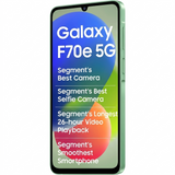 Samsung 17.13 Centimeter (6.74) Galaxy F70E 5G Dual Rear Camera 50MP + 2MP, 8MP Front Camera HD+ PLS LCD Display MediaTek Dimensity 6300 Octa Core Processor Smartphones Mobile