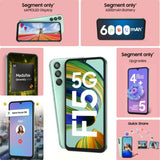 Samsung Galaxy F15 5G 16.51 Centimeter (6.5) Triple Rear Camera 50MP + 5MP + 2MP, 13MP Front Camera 90Hz Full HD+ Super AMOLED Display MediaTek Dimensity 6100+ Octa Core Processor Smartphones Mobile