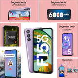 Samsung Galaxy F15 5G 16.51 Centimeter (6.5) Triple Rear Camera 50MP + 5MP + 2MP, 13MP Front Camera 90Hz Full HD+ Super AMOLED Display MediaTek Dimensity 6100+ Octa Core Processor Smartphones Mobile