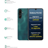 Samsung 16.91 Centimeter (6.66) Galaxy F16 5G Triple Rear Camera 50MP + 5MP + 2MP, 13MP Front Camera Full HD+ Super AMOLED Display MediaTek Dimensity 6300 Octa Core Processor Smartphones Mobile