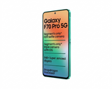 Samsung 17.02 Centimeter (6.70) Galaxy F70 Pro 5G Triple Rear Camera 50MP + 5MP + 2MP, 12MP Front Camera Full HD+ Super AMOLED Display Qualcomm® Snapdragon® 6 Gen 3 Octa Core Processor Smartphones Mobile