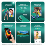 Samsung 17.02 Centimeter (6.70) Galaxy F70 Pro 5G Triple Rear Camera 50MP + 5MP + 2MP, 12MP Front Camera Full HD+ Super AMOLED Display Qualcomm® Snapdragon® 6 Gen 3 Octa Core Processor Smartphones Mobile