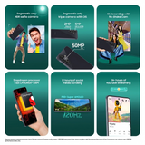 Samsung 17.02 Centimeter (6.70) Galaxy F70 Pro 5G Triple Rear Camera 50MP + 5MP + 2MP, 12MP Front Camera Full HD+ Super AMOLED Display Qualcomm® Snapdragon® 6 Gen 3 Octa Core Processor Smartphones Mobile