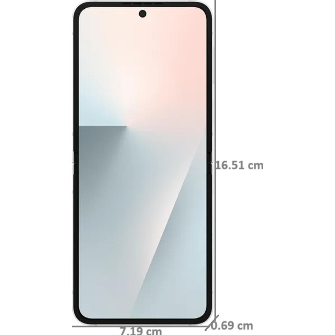 Samsung 17.03 Centimeter (6.70) Galaxy Z Flip7 FE 5G Dual Rear Camera 50 MP + 12 MP, 10 MP Front Camera Full HD+ Dynamic AMOLED 2X Display Samsung Exynos 2400 Deca Core Processor Smartphones Mobile