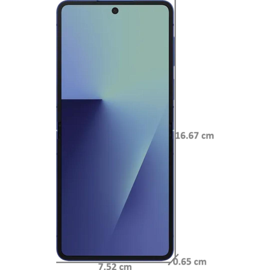 Samsung 17.41 Centimeter (6.85) Galaxy Z Flip 7 5G Dual Rear Camera 50 MP + 12 MP, 10 MP Front Camera Full HD+ Dynamic AMOLED 2X Display Samsung Exynos 2500 Deca Core Processor Smartphones Mobile