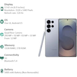 Samsung 17.53 Centimeter (6.9) Galaxy S25 Ultra 5G Quad Rear Camera 200 MP + 50 MP + 50 MP + 10 MP, 12MP Front Camera Quad HD+ Dynamic AMOLED 2X Display Qualcomm Snapdragon 8 Elite Octa Core Processor Smartphones Mobile