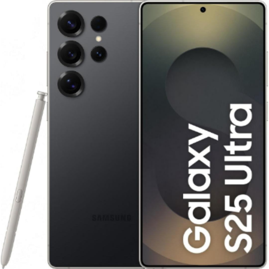 Samsung 17.53 Centimeter (6.9) Galaxy S25 Ultra 5G Quad Rear Camera 200 MP + 50 MP + 50 MP + 10 MP, 12MP Front Camera Quad HD+ Dynamic AMOLED 2X Display Qualcomm Snapdragon 8 Elite Octa Core Processor Smartphones Mobile