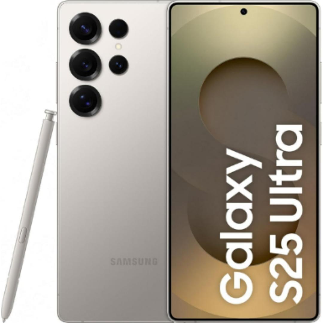 Samsung 17.53 Centimeter (6.9) Galaxy S25 Ultra 5G Quad Rear Camera 200 MP + 50 MP + 50 MP + 10 MP, 12MP Front Camera Quad HD+ Dynamic AMOLED 2X Display Qualcomm Snapdragon 8 Elite Octa Core Processor Smartphones Mobile