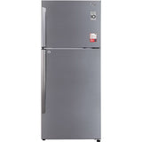LG 412.0 L GL-T432APZR.DPZZEBN 1 Star Smart Diagnosis with Smart Inverter Compressor Convertible Frost Free Double Door Refrigerator (Shiny Steel Finish)