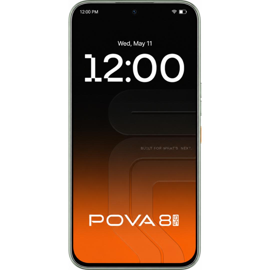 Tecno Pova 8 5G 17.17 Centimeter (6.76) 50MP AI Rear Camera 13MP Front Camera 144Hz Full HD+ IPS LCD Display MediaTek Dimensity 7100 5G 6nm Octa Core Processor Smartphones Mobile
