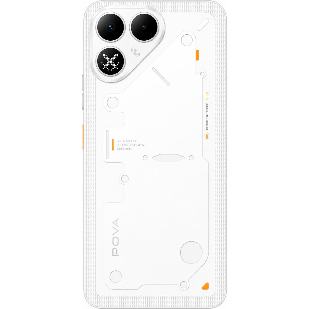 Tecno Pova 8 5G 17.17 Centimeter (6.76) 50MP AI Rear Camera 13MP Front Camera 144Hz Full HD+ IPS LCD Display MediaTek Dimensity 7100 5G 6nm Octa Core Processor Smartphones Mobile