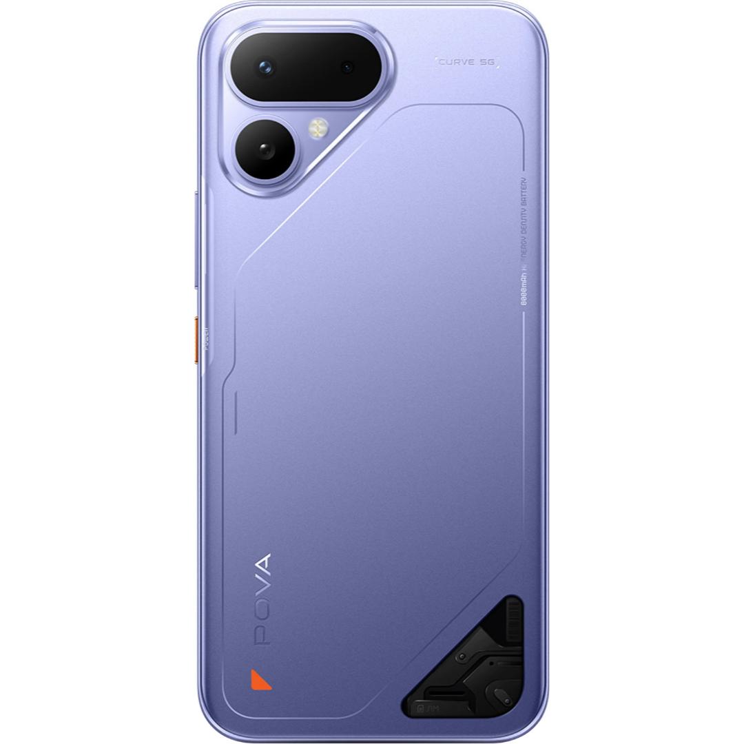 Tecno Pova Curve 2 5G 17.22 Centimeter (6.78) 50MP AI + 2MP Dual Rear Camera 13MP Front Camera 144Hz Full HD+ Curved AMOLED Display MediaTek Dimensity 7100 5G 6nm Octa Core Processor Smartphones Mobile