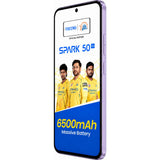 Tecno Spark 50 5G 17.22 Centimeter (6.78) 50MP Rear Camera 8MP Front Camera 120Hz HD+ IPS LCD Display Mediatek Dimensity 6400 Octa Core Processor Smartphones Mobile
