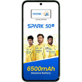 Tecno Spark 50 5G 17.22 Centimeter (6.78) 50MP Rear Camera 8MP Front Camera 120Hz HD+ IPS LCD Display Mediatek Dimensity 6400 Octa Core Processor Smartphones Mobile