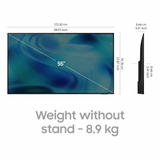 Samsung U8300H Series 4K Ultra HD Tizen™ 4K Upscaling with Filmmaker Mode™ with Supreme UHD Dimming with Alexa & Google Assistant VRR 50Hz Refresh Rate Remote Control 4K Crystal Processor Smart TV (2026 Edition, Black)