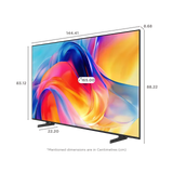 Samsung M70H Series 4K Ultra HD Tizen™ 4K Upscaling with Filmmaker Mode™ with Supreme Mini LED Dimming with Alexa & Google Assistant VRR 50Hz Refresh Rate Remote Control 4K Processor Mini LED TV (2026 Edition, Black)