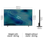 Samsung U8300H Series 4K Ultra HD Tizen™ 4K Upscaling with Filmmaker Mode™ with Supreme UHD Dimming with Alexa & Google Assistant VRR 50Hz Refresh Rate Remote Control 4K Crystal Processor Smart TV (2026 Edition, Black)