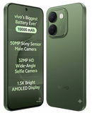 Vivo S2 FE 5G 17.35 Centimeter (6.83) Dual Rear Camera 50 MP Sony Sensor Main Camera + 2 MP Bokeh Camera & 32 MP HD Wide-Angle Front Camera 120Hz Full HD+ 1.5K Bright AMOLED Display MediaTek Dimensity 7360e-Octa Core Processor Smartphones Mobile