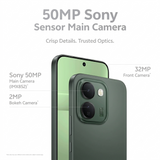 Vivo S2 FE 5G 17.35 Centimeter (6.83) Dual Rear Camera 50 MP Sony Sensor Main Camera + 2 MP Bokeh Camera & 32 MP HD Wide-Angle Front Camera 120Hz Full HD+ 1.5K Bright AMOLED Display MediaTek Dimensity 7360e-Octa Core Processor Smartphones Mobile