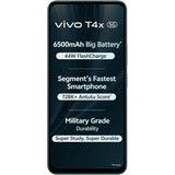 Vivo T4x 5G 17.06 Centimeter (6.72) Dual Rear Camera 50 MP AI Main Camera + 2 MP Bokeh Camera & 8 MP Front Camera 120Hz Full HD+ TFT LCD Display MediaTek Dimensity 7300 5G Octa Core Processor Smartphones Mobile