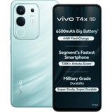 Vivo T4x 5G 17.06 Centimeter (6.72) Dual Rear Camera 50 MP AI Main Camera + 2 MP Bokeh Camera & 8 MP Front Camera 120Hz Full HD+ TFT LCD Display MediaTek Dimensity 7300 5G Octa Core Processor Smartphones Mobile