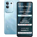 Vivo T4x 5G 17.06 Centimeter (6.72) Dual Rear Camera 50 MP AI Main Camera + 2 MP Bokeh Camera & 8 MP Front Camera 120Hz Full HD+ TFT LCD Display MediaTek Dimensity 7300 5G Octa Core Processor Smartphones Mobile
