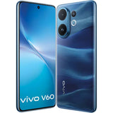 Vivo V60 5G 17.20 Centimeter (6.77) Triple Rear Camera 50 MP ZEISS OIS Main Camera + 50 MP Camera 8 MP Ultra Wide-Angle & 50 MP ZEISS Front Camera 120Hz FHD+ AMOLED Display Qualcomm Snapdragon® 7 Gen 4 Octa Core Processor Smartphones Mobile